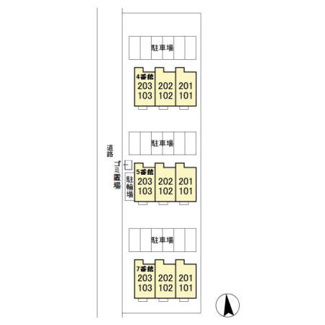 【区画図】 | きらら　四番館