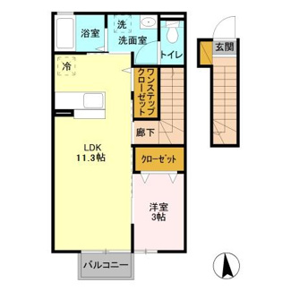 【間取り】 | きらら　四番館