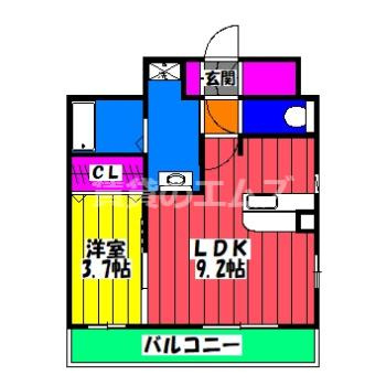 【間取り】 | Ｎｉｎｅ　Ｏｋｕｓｕ | Ｎｉｎｅ　Ｏｋｕｓｕの間取り
