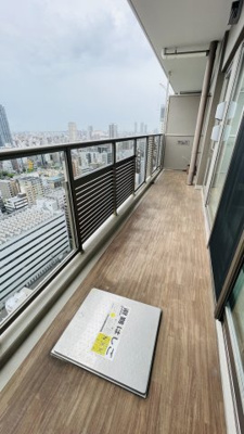 【バルコニー】 | プレミストタワー大阪新町ローレルコート