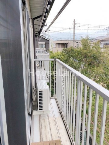 プレジール木ノ本Ⅱのバルコニー