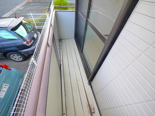ハイツ光のバルコニー