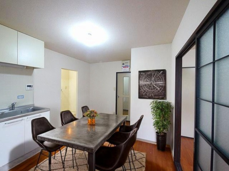 ハイツ光の居間・リビング|CGで家具等を配置したもので家具等は含まれません
