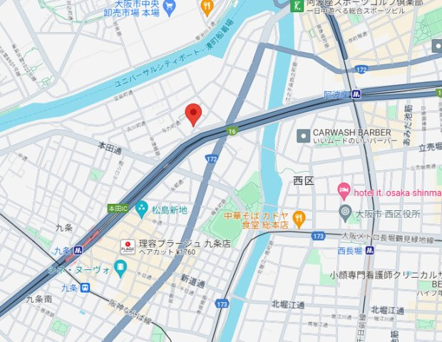 【地図】 | セレニテ阿波座ミラク