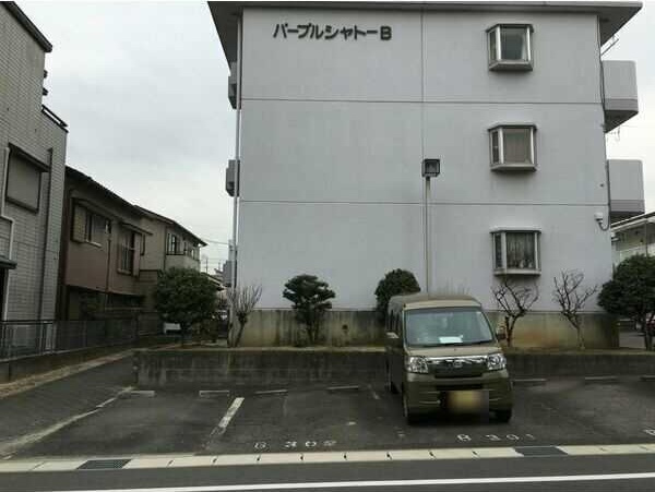 パープルシャトーB棟　　　刈谷市の賃貸ならクラスホーム刈谷店の駐車場