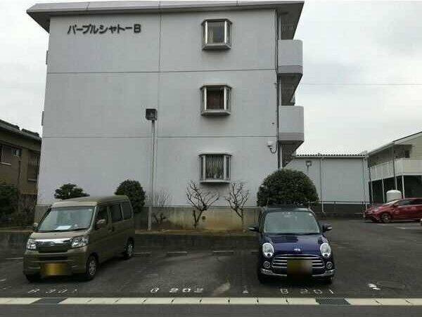 パープルシャトーB棟　　　刈谷市の賃貸ならクラスホーム刈谷店の駐車場
