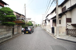 【前面道路含む現地写真】 | 日高市高萩　建築条件なし売地　JR川越線『武蔵高萩駅』徒歩10分　【高萩小学区】