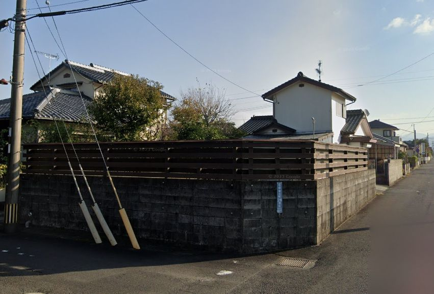 都城市甲斐元町の売地の外観