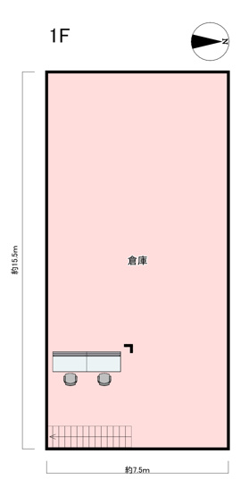 【間取り】 | 木曽川町里小牧倉庫