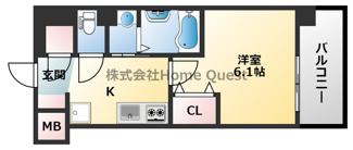 【間取り】 | Luxe布施北Ⅲ