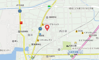 【地図】 | グレイス ソシア Ｍ