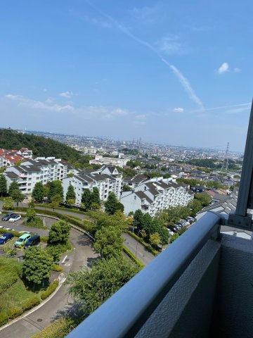 ８階玄関前からの眺望