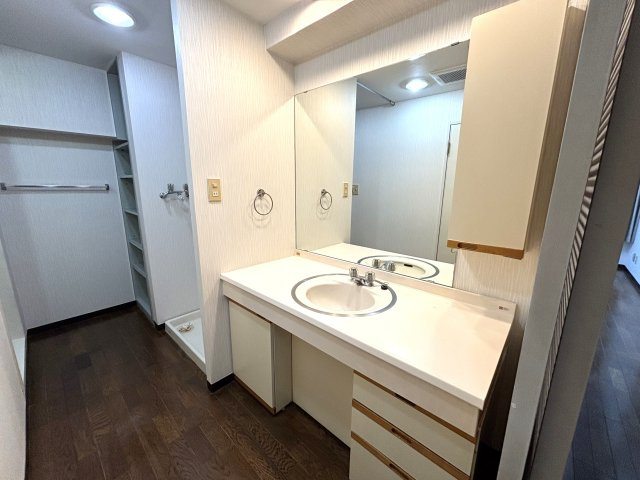 洗面室、洗面台