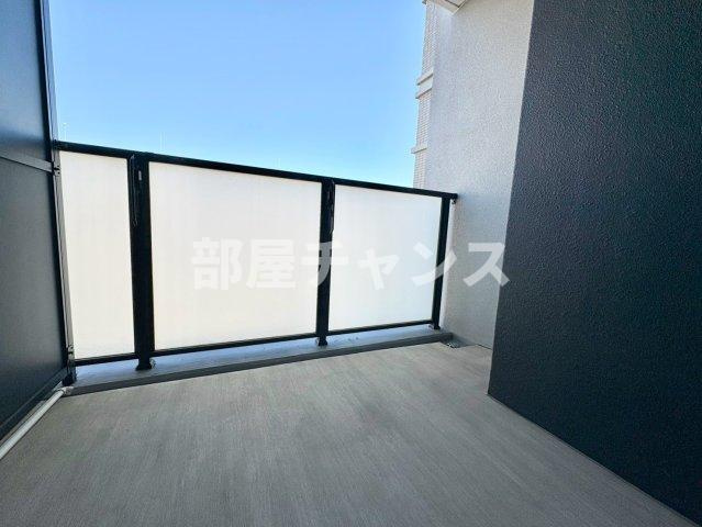 エステムコート名古屋鶴舞シエルのバルコニー