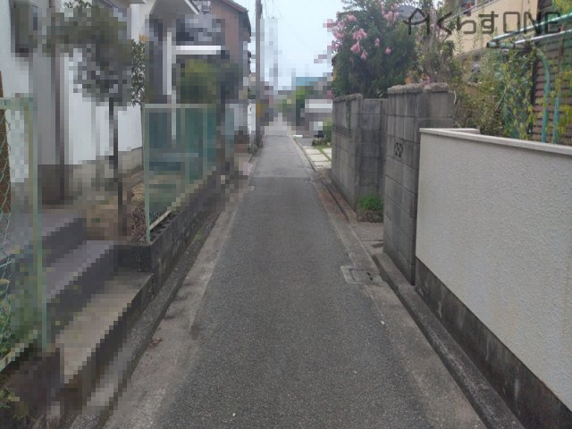 【前面道路含む現地写真】 | 姫路市網干区新在家／売土地