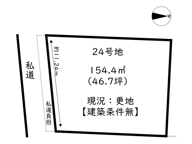【土地図】 | Ts-land龍野町末政Ⅲ／28区画