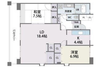 【間取り】 | L-PLACE KAIZUKA