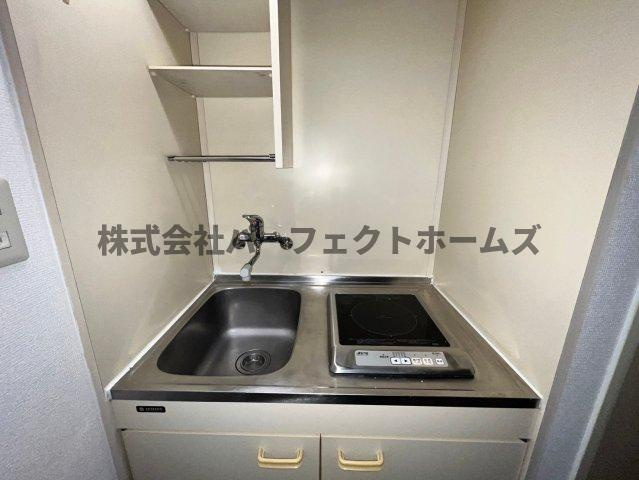 川原ビルのキッチン|キッチンでお料理をお楽しみください