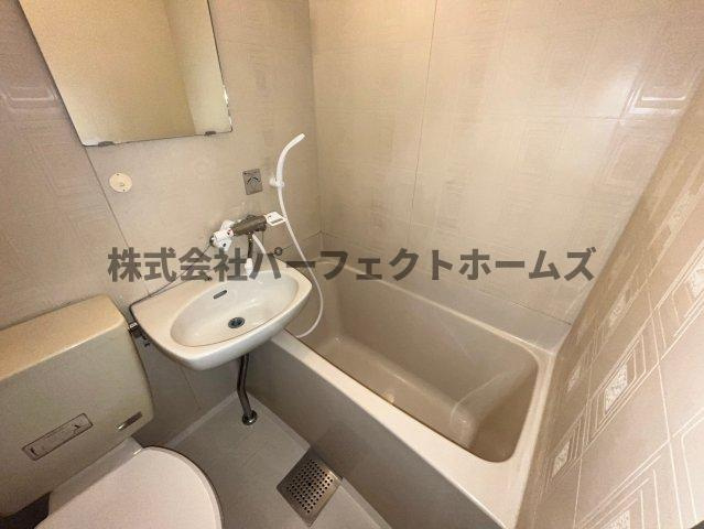 川原ビルの浴室|ゆったり過ごせるお風呂です