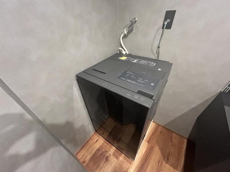 アルティザ春日原駅前マークスの洗面所|アルティザ春日原駅前マークス（1LDK）　ドラム式洗濯機はサービス設置品です♪