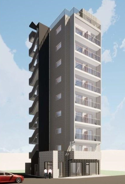 BROAD大阪天満RESIDNECEの外観パース