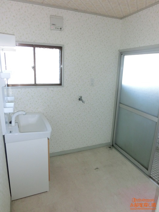 久留米市津福本町の一戸建ての洗面所