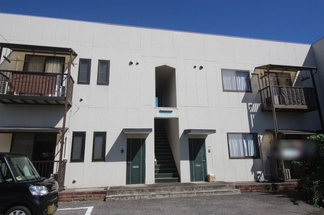 下野市小金井のアパートの外観