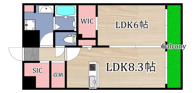 【間取り】 | 京橋パンション