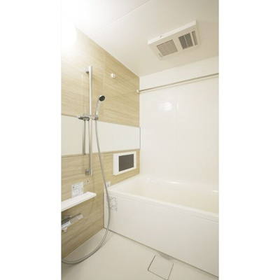 【浴室】 | プレジオ阿波座 | 綺麗で落ち着いたお風呂です