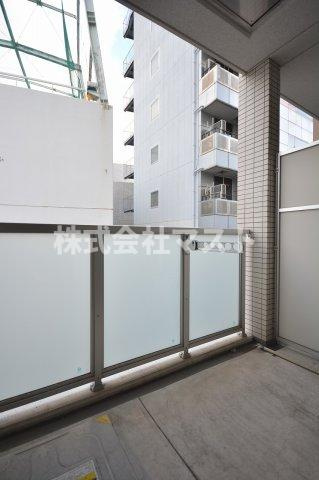 グレイス難波南のバルコニー
