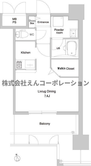 【間取り】 | エンクレスト大手門Ⅲ