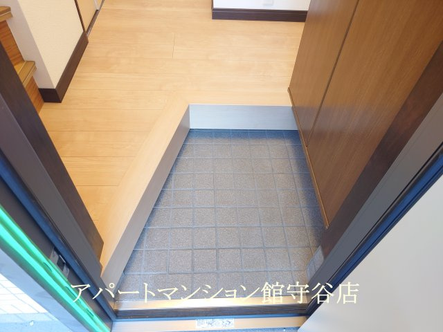 ハイツデュエットの玄関
