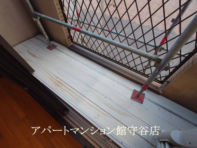 ハイツデュエットのバルコニー