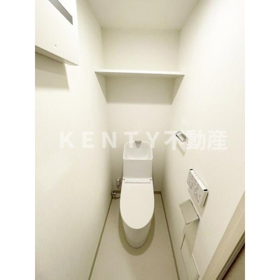 【トイレ】 | ラグゼナ平和島 | 清潔感のあるトイレです