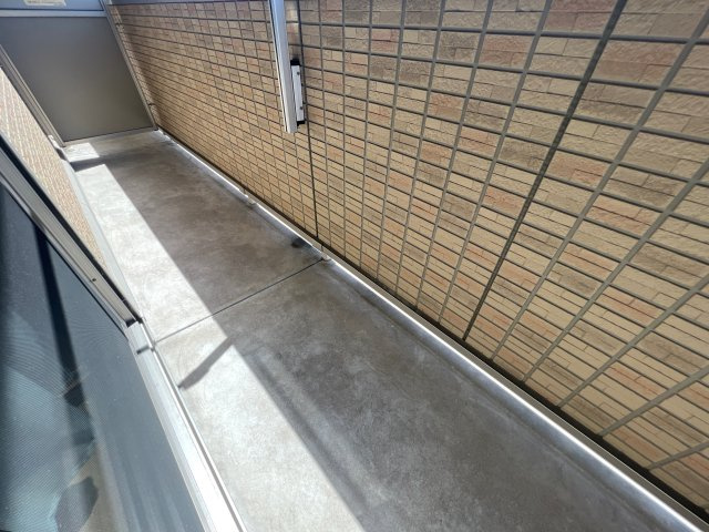 セジュール町坪のバルコニー