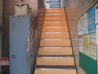 【その他共用部分】 | ベルメゾン豊新２ | 共用階段です