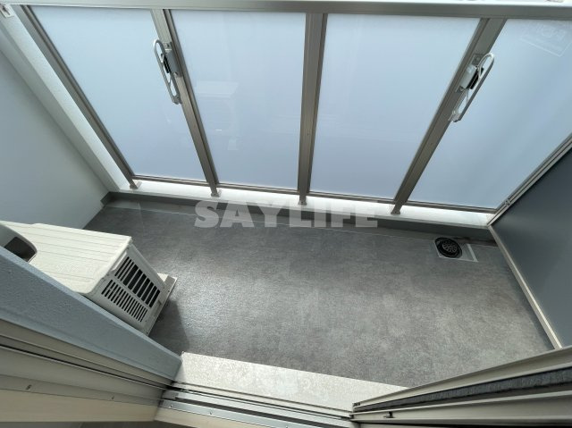 GARDENIA城東のバルコニー