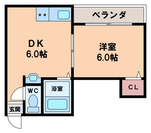【間取り】 | シティハイツ四天王寺