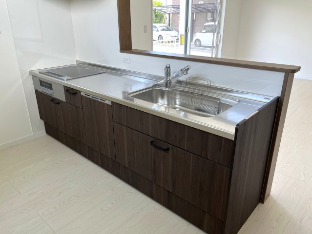 金光町佐方戸建てのキッチン