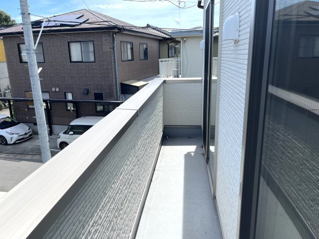 金光町佐方戸建てのバルコニー