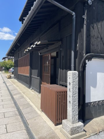 三次町家貸テナントの外観パース|三次町歴道に面した店舗です