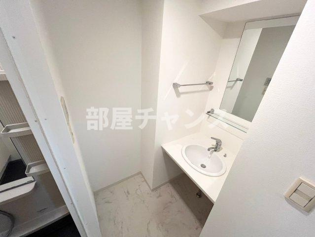 リエス鶴舞WEST TOWERの独立洗面台