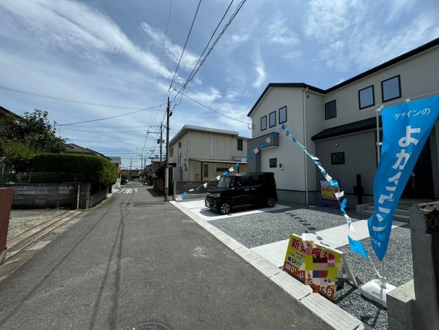 ーBloomーブルームー小倉南区山手1丁目2期　【小倉南区　新築戸建て】の前面道路含む現地写真|車通りも少なく、お子様とのお散歩も安心してできる閑静な住宅地　【小倉南区　新築戸建て】