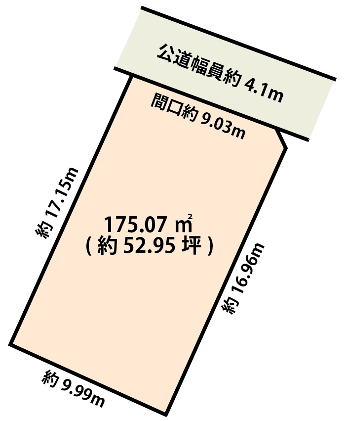 刈谷市東境町の土地図