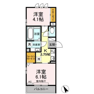 【間取り】 | メイユール東丸