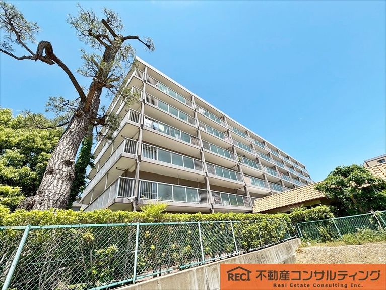 甲子園口ビューハイツ南棟の外観