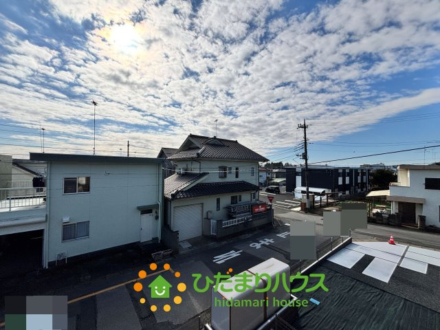 ワイウッドコート古河市茶屋新田第１期　新築一戸建て　12の展望|見晴らしの良い景色です！