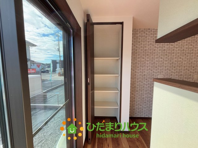 ワイウッドコート古河市茶屋新田第１期　新築一戸建て　12の収納|パントリーあります！