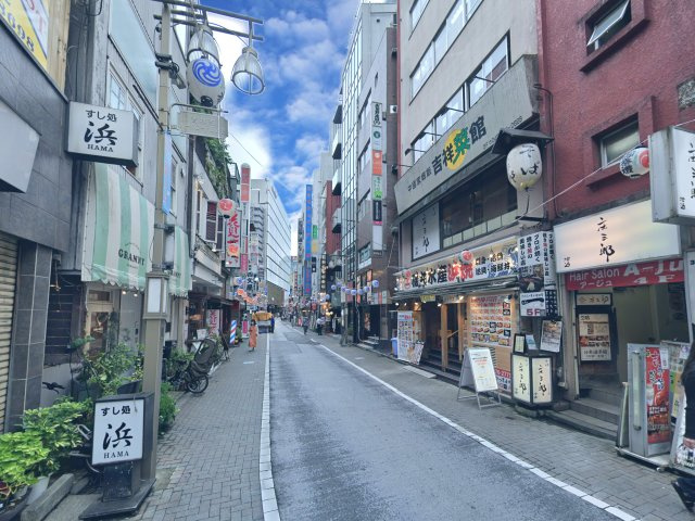 内田ビルの周辺