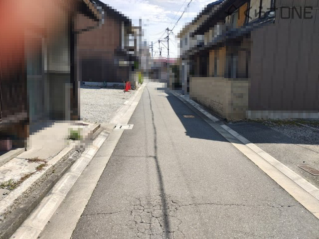 【前面道路含む現地写真】 | 姫路市網干区新在家／売土地
